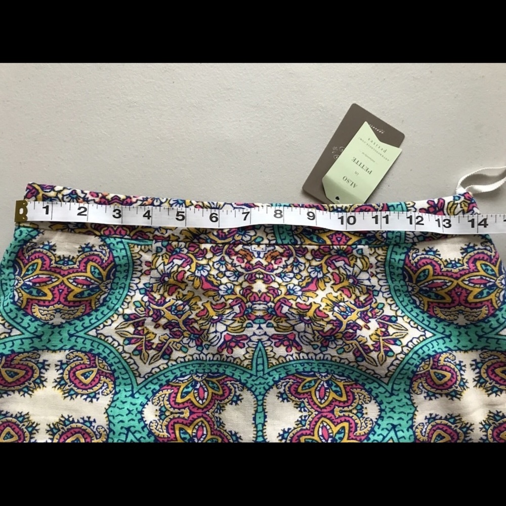 🔴 LAST 1️⃣ 🔴 Anthropologie Green Pencil Skirt - Picture 6 of 7